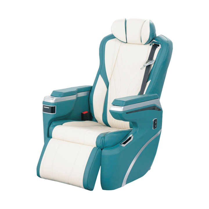 van seats with plush cushioning adjustable settings and elegant design.