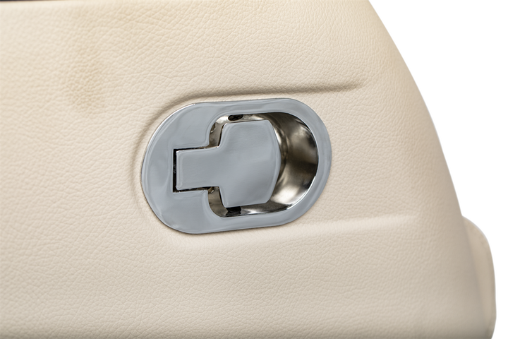 Luxury van seats with premium leather adjustable lumbar support and sleek design for a stylish upgrade.