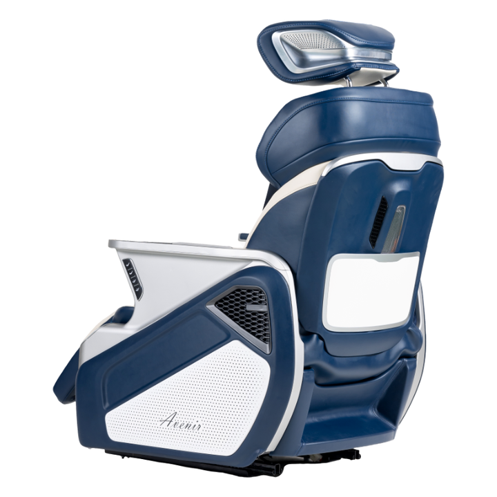 Ergonomic van seats with ultra-soft padding 180-degree reclining and advanced climate control features.
